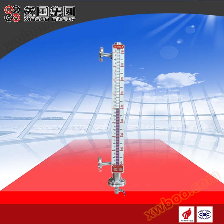 uzc-a01f ارتفاع في درجة الحرارة وانخفاض الضغط المغناطيسي قياس مستوى السائل